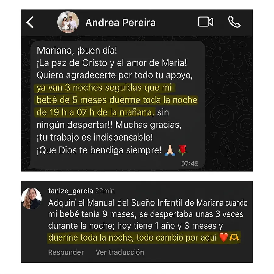 Testimonio de mamá